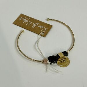 NWT Bracelet bangle with genuine stones. Handmade by River and Ridge